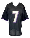 Rashod Bateman Baltimore Signed Black Football Jersey BAS