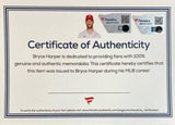 Bryce Harper Signed Pair of Game Issued Phillies UA Pair of Cleats 3 Fanatics