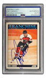 The Sports Integrity Eric Lindros Signed 1992 Score #432 Flyers Rookie Card (PSA 85426030) features his blue ink autograph on the front and comes PSA/DNA certified as AUTHENTIC AUTO.