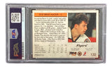 The Sports Integrity Rod Brind'Amour Signed 1992 Pro Set #132 Philadelphia Flyers Card features his photo, stats, and career highlights, sealed in a PSA-authenticated case.