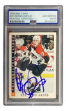 Sports Integrity Rod Brind'Amour Signed 1993 Score #45 Philadelphia Flyers Card, PSA-certified Authentic Auto, features Brind'Amour in uniform with his blue ink signature.
