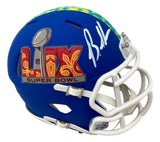 Brandon Graham Signed Philadelphia Eagles Super Bowl LIX Mini Speed Helmet BAS