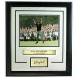 Phil Mickelson Framed 8x10 Golf Photo w/Laser Engraved Signature