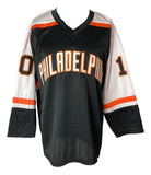 John Leclair Philadelphia Signed Black Hockey Jersey JSA