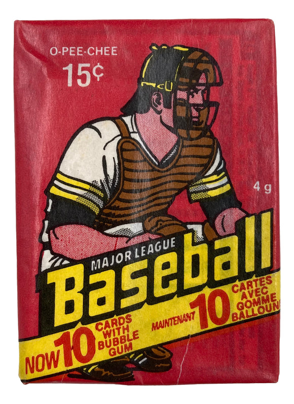 1978 Topps MLB Baseball 10 Card Wax Pack