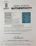 7th Heaven (10) Cast Signed We Do Full Episode Script Jessica Biel & More BAS - Sports Integrity