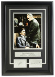 Al Pacino Marlon Brando Framed 8x10 The Godfather Photo Laser Engraved Signature Sports Integrity