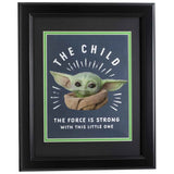 Baby Yoda Framed 8x10 The Child Photo