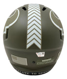 CJ Stroud Signed Texans FS Salute To Service Replica Speed Helmet Fanatics Sports Integrity