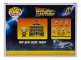 Christopher Lloyd Signed Back to the Future Clock Tower #15 Funko Pop JSA ITP Sports Integrity