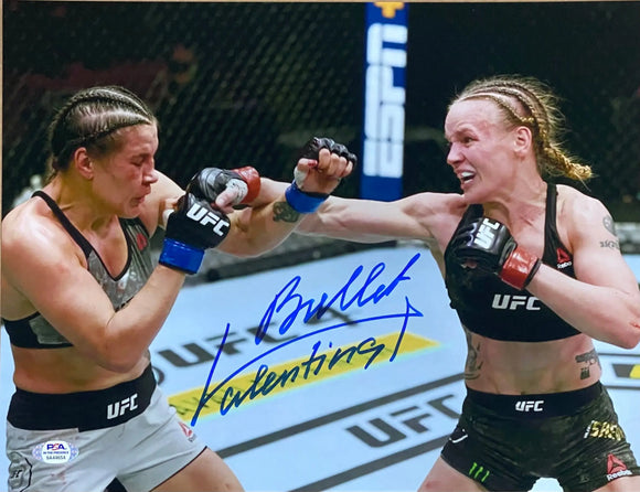 Valentina Bullet Shevchenko Signed 11x14 UFC Photo PSA/DNA ITP Sports Integrity