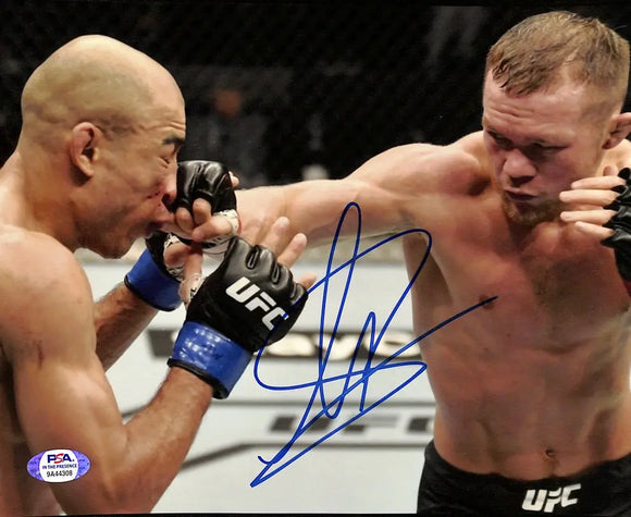 Petr Yan Signed 8x10 UFC Punch Photo PSA/DNA ITP Sports Integrity