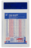 Tom Seaver Slabbed 1987 Fleer Glossy Card #45 Mint 9 PSA/DNA Sports Integrity