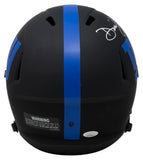 Daniel Jones Signed Giants Full Size Speed Replica Eclipse Helmet JSA ITP Sports Integrity