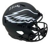 Devonta Smith Signed Eagles Full Size Eclipse Speed Replica Helmet Fanatics Sports Integrity