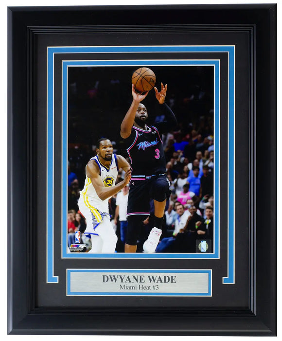 Dwyane Wade Framed 8x10 Miami Heat Basketball NBA Photo Sports Integrity