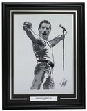 Freddie Mercury Framed Queen 18x24 Artist Print