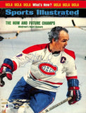 Henri Richard Signed Montreal Canadiens Sports Illustrated Magazine Cover BAS - Sports Integrity