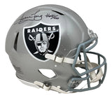 Howie Long Signed Oakland Raiders FS Authentic Speed Helmet HOF 00 BAS Sports Integrity