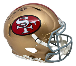 Joe Montana Signed San Francisco 49ers FS Throwback Authentic Speed Helmet JSA Sports Integrity
