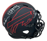 Kelly Thomas Reed Signed Buffalo Bills FS Eclipse Replica Speed Helmet BAS ITP Sports Integrity