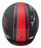 Kelly Thomas Reed Signed Buffalo Bills FS Eclipse Replica Speed Helmet BAS ITP Sports Integrity