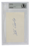Luke Appling Signed Chicago White Sox Signature Cut BAS - Sports Integrity