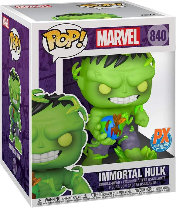 Marvel Super Heroes Immortal Hulk 6-Inch Funko Pop! Vinyl Figure Sports Integrity