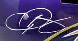 Odell Beckham Jr Signed Baltimore Ravens FS Flash Replica Speed Helmet BAS Sports Integrity