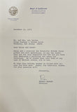 President Ronald Reagan Signed Letter BAS AC22609 - Sports Integrity