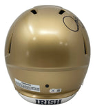 Raghib Rocket Ismail Signed Notre Dame Full Size Speed Replica Helmet BAS Sports Integrity