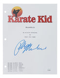 Ralph Macchio Signed In Blue Karate Kid Movie Script JSA ITP