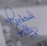 Richard Petty Signed Framed 16x20 Nascar Newspaper Photo JSA Sports Integrity