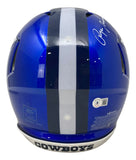 Roger Staubach Signed Cowboys FS Flash Authentic Speed Helmet Americas Team BAS Sports Integrity