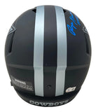 Roger Staubach Signed Dallas Cowboys FS Eclipse Replica Speed Helmet HOF 85 BAS Sports Integrity