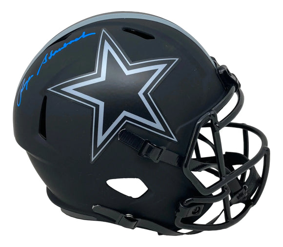 Roger Staubach Signed Dallas Cowboys Full Size Eclipse Replica Speed Helmet BAS Sports Integrity