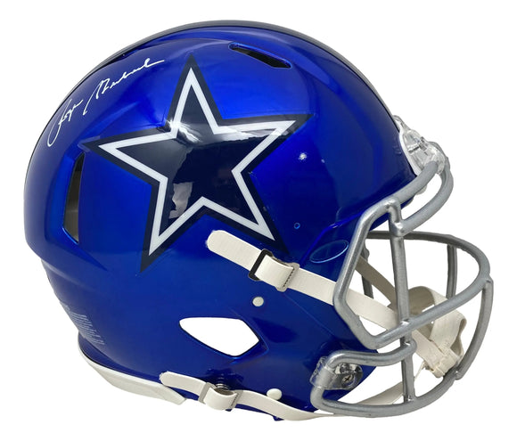Roger Staubach Signed Dallas Cowboys Full Size Flash Authentic Speed Helmet BAS Sports Integrity