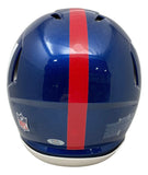 Saquon Barkley Full Signature New York Giants FS Authentic Speed Helmet PSA ITP Sports Integrity