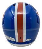 Terrell Davis Signed Denver Broncos FS Throwback Replica Speed Helmet BAS ITP Sports Integrity