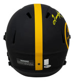 Terry Bradshaw Signed Steelers Full Size Speed Replica Eclipse Helmet BAS Sports Integrity