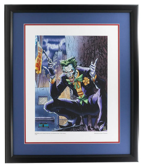 The Joker Framed 12x16 DC Comic #614 Giclee Sports Integrity