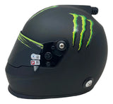Ty Gibbs Signed NASCAR Monster Energy Full Size Replica Racing Helmet BAS Sports Integrity