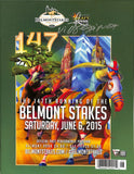 Victor Espinoza Signed 2015 Belmont Stakes Official Program Steiner Sports Integrity