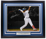 Vladimir Guerrero Jr. Signed Framed Toronto Blue Jays 16x20 Baseball Photo BAS Sports Integrity