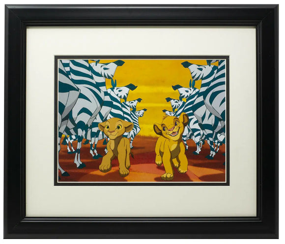 Walt Disney's The Lion King Framed I Can't Wait to Be King 11x14 Photo Sports Integrity