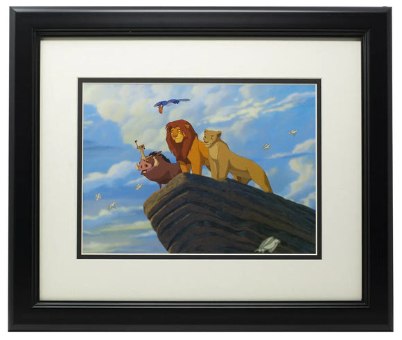 Walt Disney's The Lion King Framed Pride Rock 11x14 Photo Sports Integrity
