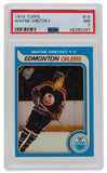 Wayne Gretzky 1979 Topps #18 Edmonton Oilers Hockey Card PSA NM 7 Sports Integrity