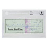Stan Musial Signed St. Louis Cardinals Bank Check #4349 BGS - Sports Integrity