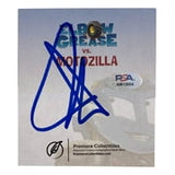 John Cena Signed 4x5 Elbow Grease vs Motozilla Book Insert PSA