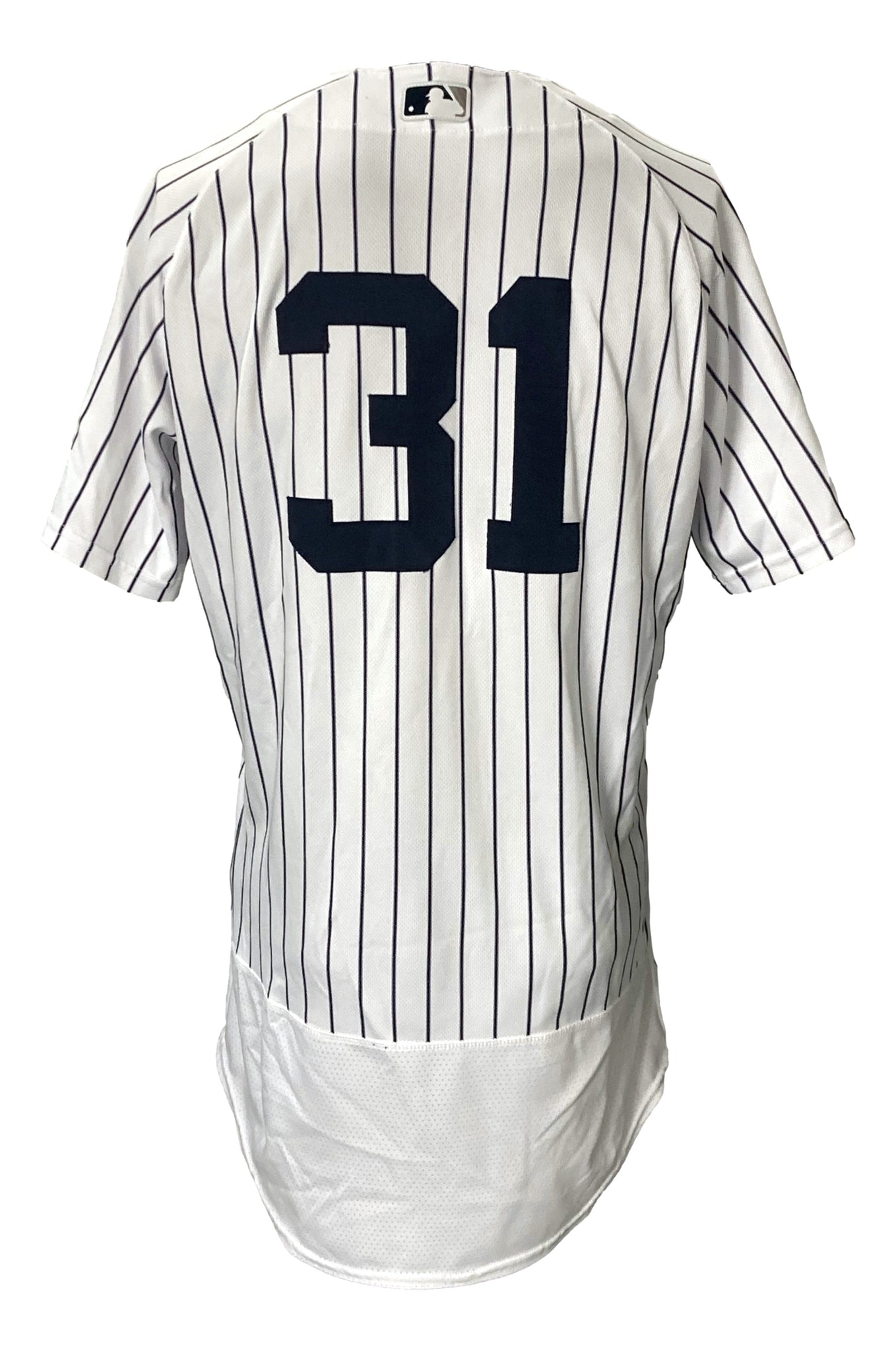 Sports Integrity Aaron Hicks Game used New York Yankees 2022 ALDS Home Jersey Fanatics+MLB